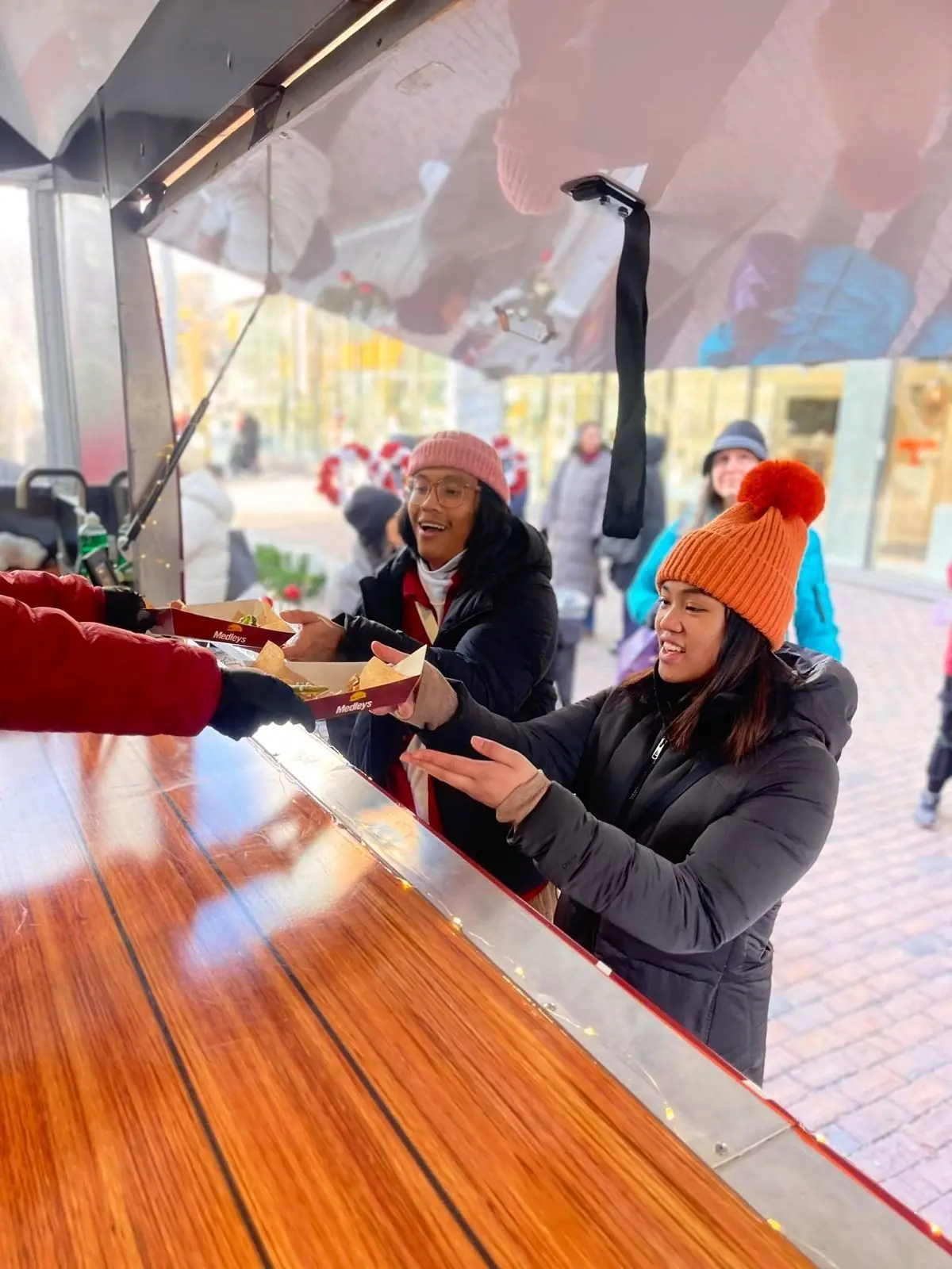 McCain Christmas Market activation